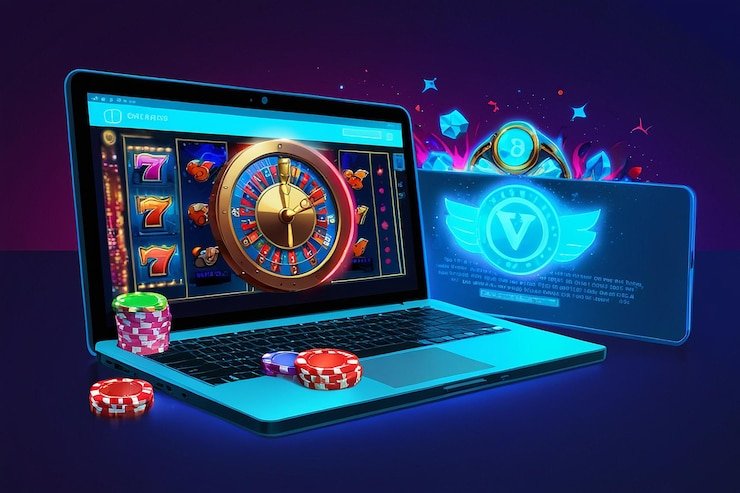 Meja European Roulette dengan dealer langsung di baricade